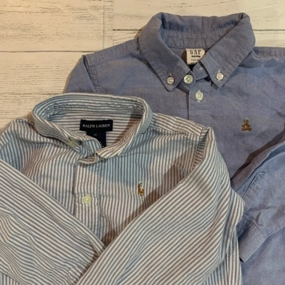 Ralph Lauren/gap blue button down Dress shirts